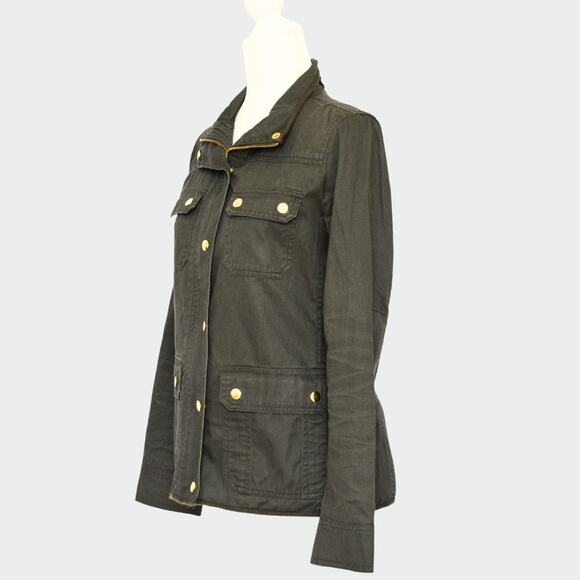 J.CREW Women's Olive Green Utility / Field Jacket Size XS - Picture 4 of 11